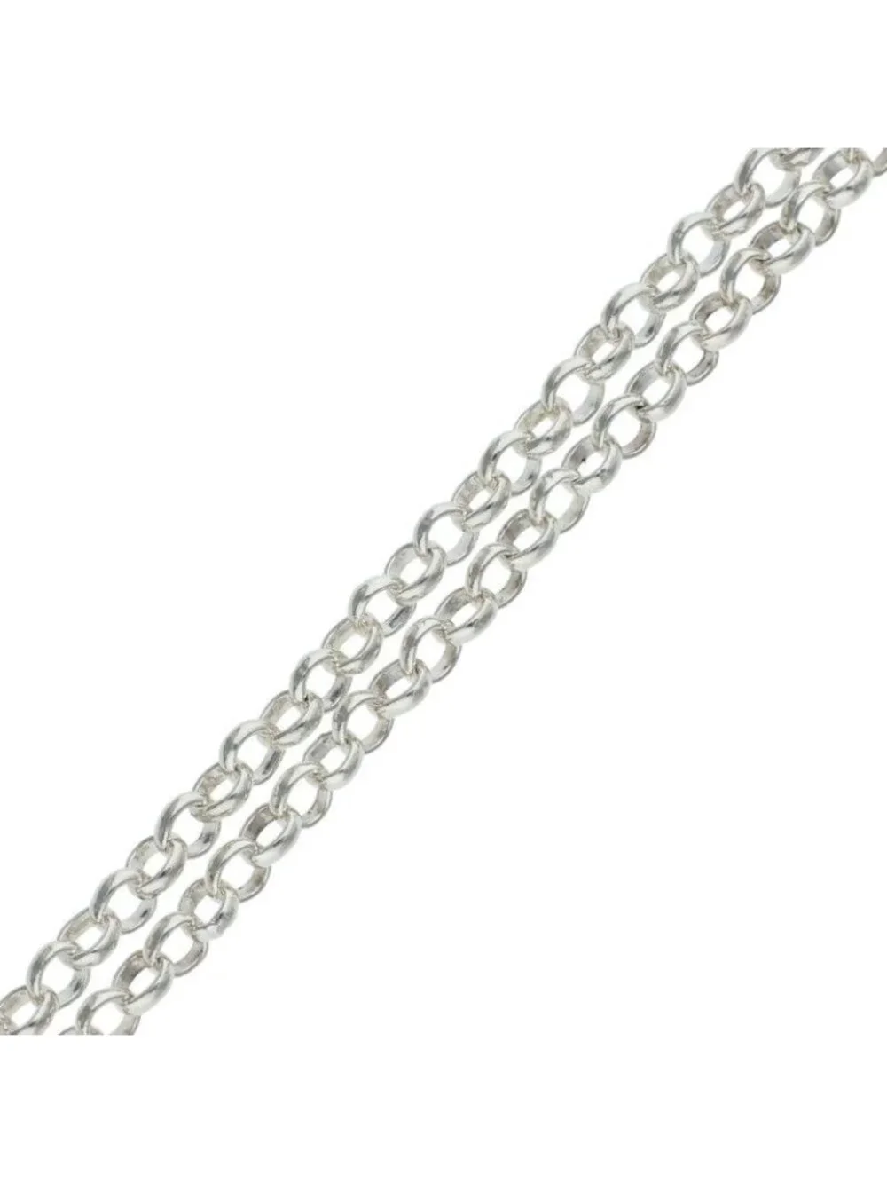Chrome Hearts Neckchain Roll Chain Silver Necklace